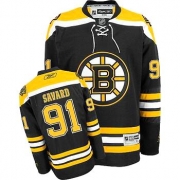 Reebok Marc Savard Boston Bruins Home Authentic Jersey - Black