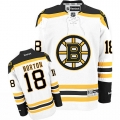 Reebok Nathan Horton Boston Bruins Authentic Jersey - White
