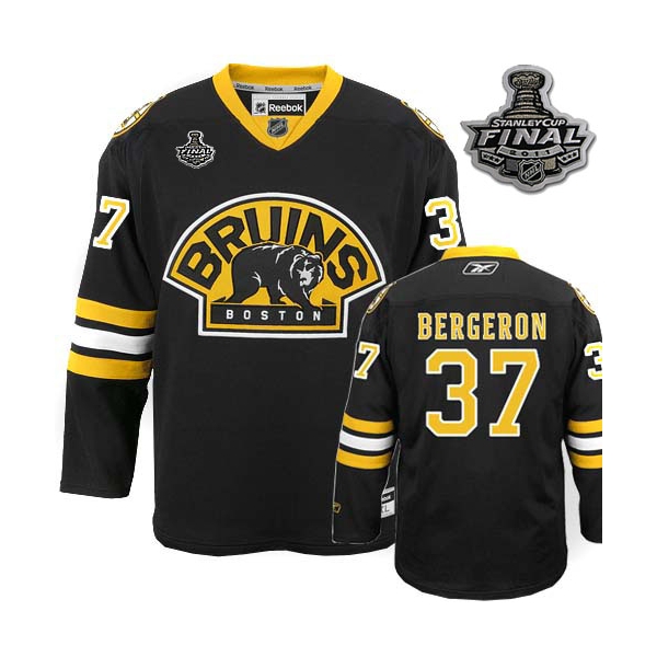 Patrice Bergeron Authentic Third With 2011 Stanley Cup Finals Jersey ...