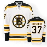 Reebok Patrice Bergeron Boston Bruins Authentic Jersey - White