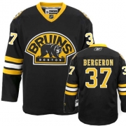 Reebok Patrice Bergeron Boston Bruins Authentic Third Jersey - Black