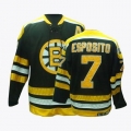 CCM Phil Esposito Boston Bruins Home Premier Throwback Jersey - Black