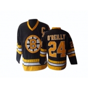 CCM Terry O''Reilly Boston Bruins Terry OReilly Home Authentic Throwback Jersey - Black