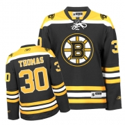 Reebok Tim Thomas Boston Bruins Womens Home Premier Jersey - Black