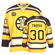 Reebok Tim Thomas Boston Bruins Premier Winter Classic Jersey - Yellow