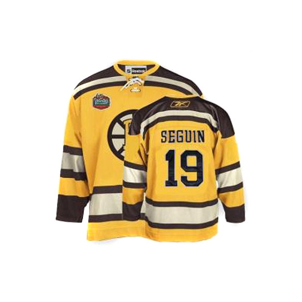 Tyler Seguin Winter Classic Authentic Jersey - Yellow Reebok Bruins Jersey