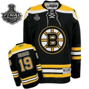 Reebok Tyler Seguin Boston Bruins Home Premier With 2011 Stanley Cup Finals Jersey - Black