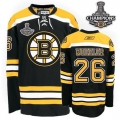 Reebok Blake Wheeler Boston Bruins Home Premier With 2011 Stanley Cup Champions Jersey - Black