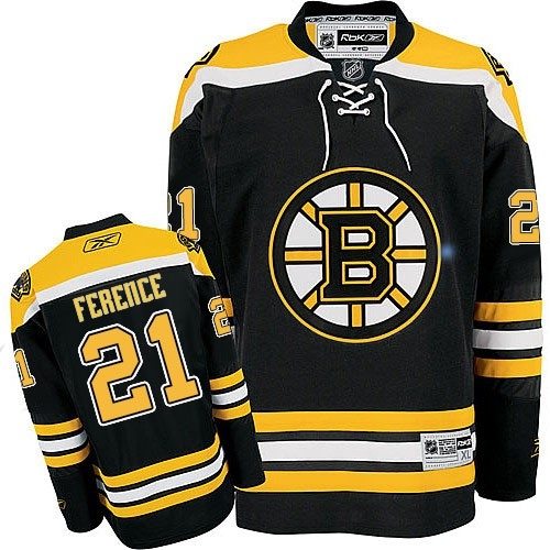 Reebok Andrew Ference Boston Bruins Home Authentic Jersey - Black