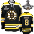Reebok Cam Neely Boston Bruins Home Authentic With 2011 Stanley Cup Champions Jersey - Black