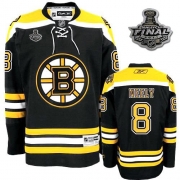 Reebok Cam Neely Boston Bruins Home Authentic With 2011 Stanley Cup Finals Jersey - Black
