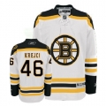 Reebok David Krejci Boston Bruins Authentic Jersey - White