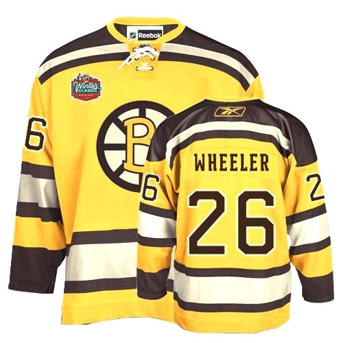 Reebok Blake Wheeler Boston Bruins Premier Winter Classic Jersey - Yellow