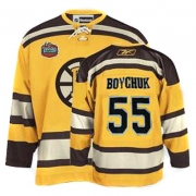 Reebok Johnny Boychuk Boston Bruins Winter Classic Premier Jersey - Yellow