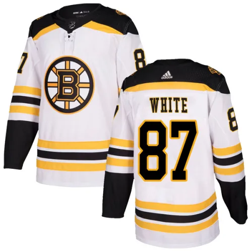 Adidas A.J. White Boston Bruins Authentic Away Jersey - White