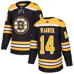 Adidas Chris Wagner Boston Bruins Authentic Home Jersey - Black