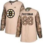 Adidas David Pastrnak Boston Bruins Authentic Veterans Day Practice Jersey - Camo