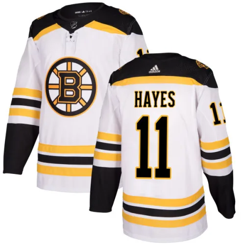 Adidas Jimmy Hayes Boston Bruins Authentic Jersey - White