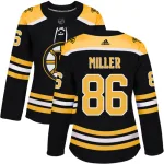 Adidas Kevan Miller Boston Bruins Authentic Home Jersey - Black