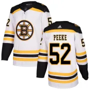 Adidas Men's Andrew Peeke Boston Bruins Authentic Away Jersey - White