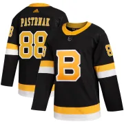 Adidas Men's David Pastrnak Boston Bruins Authentic Alternate Jersey - Black