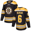 Adidas Men's Gord Kluzak Boston Bruins Authentic Home Jersey - Black