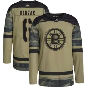 Adidas Men's Gord Kluzak Boston Bruins Authentic Military Appreciation Practice Jersey - Camo