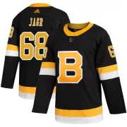 Adidas Men's Jaromir Jagr Boston Bruins Authentic Alternate Jersey - Black