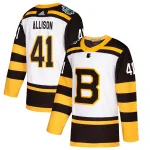 Adidas Men's Jason Allison Boston Bruins Authentic 2019 Winter Classic Jersey - White