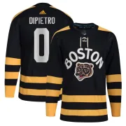 Adidas Men's Michael DiPietro Boston Bruins Authentic 2023 Winter Classic Jersey - Black