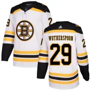 Adidas Men's Parker Wotherspoon Boston Bruins Authentic Away Jersey - White