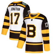 Adidas Men's Stan Jonathan Boston Bruins Authentic 2019 Winter Classic Jersey - White