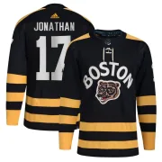 Adidas Men's Stan Jonathan Boston Bruins Authentic 2023 Winter Classic Jersey - Black