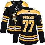 Adidas Ray Bourque Boston Bruins Authentic Home Jersey - Black