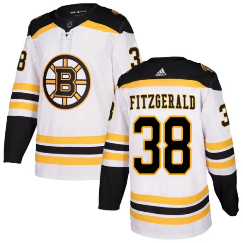 Adidas Ryan Fitzgerald Boston Bruins Authentic Away Jersey - White