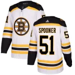 Adidas Ryan Spooner Boston Bruins Authentic Away Jersey - White