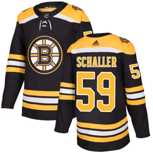Adidas Tim Schaller Boston Bruins Authentic Jersey - Black