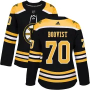 Adidas Women's Jesper Boqvist Boston Bruins Authentic Home Jersey - Black