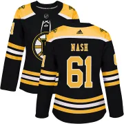 Adidas Women's Rick Nash Boston Bruins Authentic Home Jersey - Black