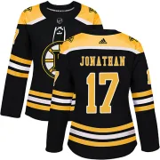 Adidas Women's Stan Jonathan Boston Bruins Authentic Home Jersey - Black