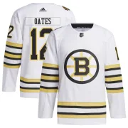 Adidas Youth Adam Oates Boston Bruins Authentic 100th Anniversary Primegreen Jersey - White