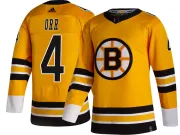 Adidas Youth Bobby Orr Boston Bruins Breakaway 2020/21 Special Edition Jersey - Gold