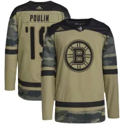 Adidas Youth Dave Poulin Boston Bruins Authentic Military Appreciation Practice Jersey - Camo