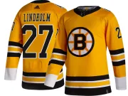Adidas Youth Hampus Lindholm Boston Bruins Breakaway 2020/21 Special Edition Jersey - Gold