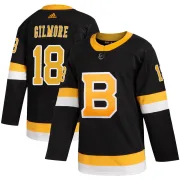 Adidas Youth Happy Gilmore Boston Bruins Authentic Alternate Jersey - Black