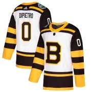 Adidas Youth Michael DiPietro Boston Bruins Authentic 2019 Winter Classic Jersey - White