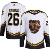 Adidas Youth Mike Knuble Boston Bruins Authentic Reverse Retro 2.0 Jersey - White