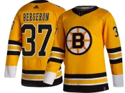 Adidas Youth Patrice Bergeron Boston Bruins Breakaway 2020/21 Special Edition Jersey - Gold