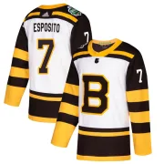 Adidas Youth Phil Esposito Boston Bruins Authentic 2019 Winter Classic Jersey - White