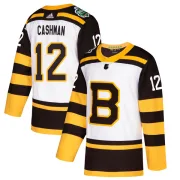 Adidas Youth Wayne Cashman Boston Bruins Authentic 2019 Winter Classic Jersey - White